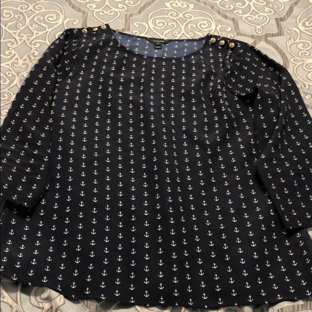 J. Crew Anchor Blouse